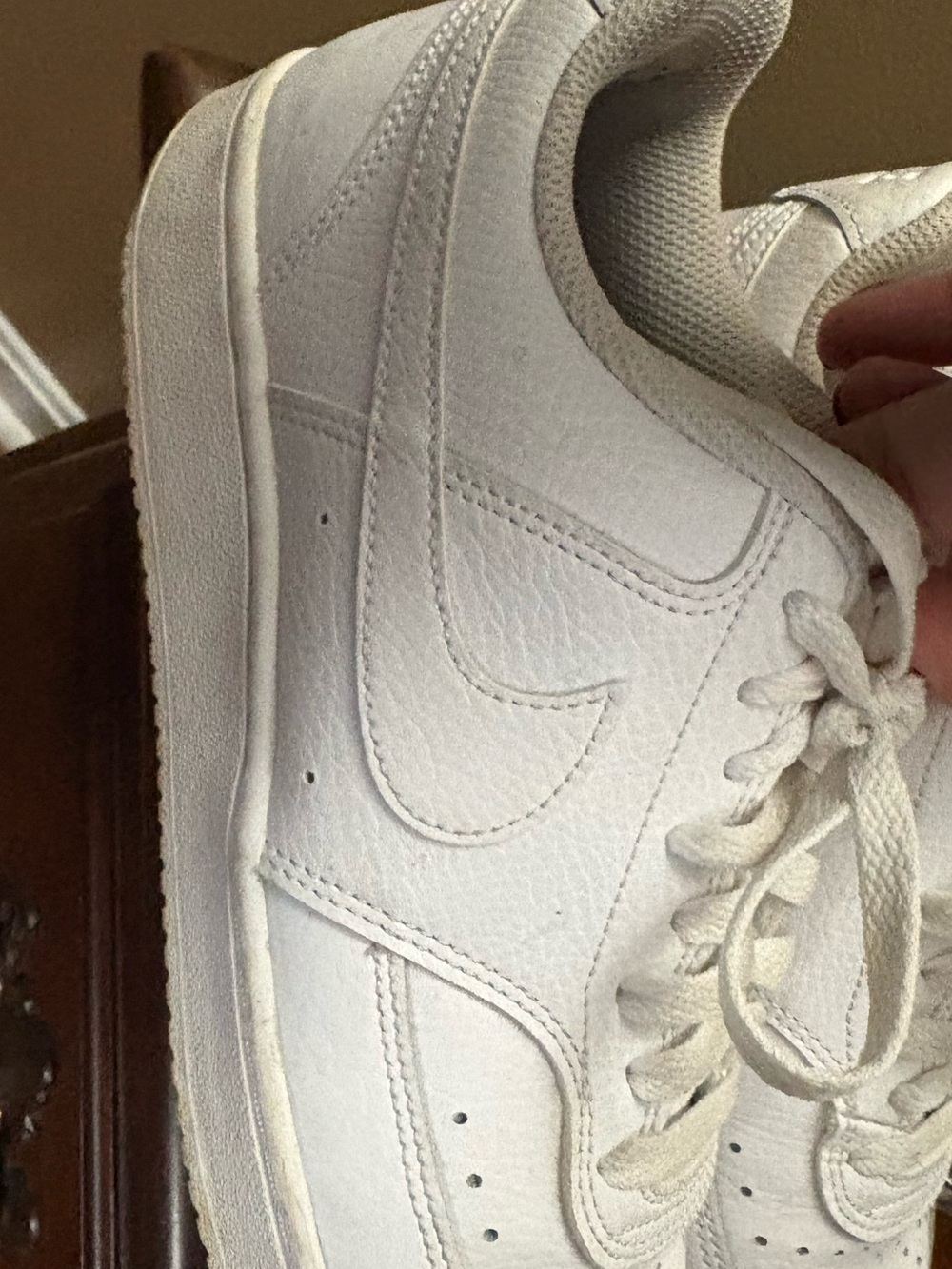 Nike White Low-Top Sneakers